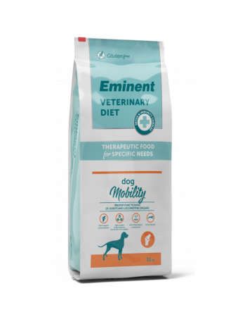 Hrană uscată - Hrana uscata terapeutica pentru caini Eminent Veterinary Diet, Dog Mobility, Pui, 11kg