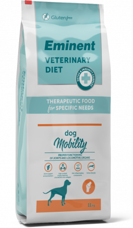 Hrană uscată - Hrana uscata terapeutica pentru caini Eminent Veterinary Diet, Dog Mobility, Pui, 11kg