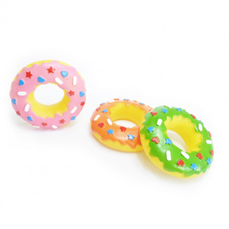 Câini - Jucarie pentru caini DOG TOY, Gogoasa, 10.3 cm