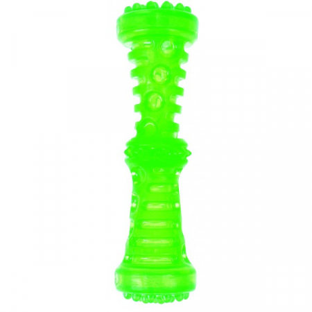 Câini - Jucarie pentru caini Pet Expert, 18 cm, verde