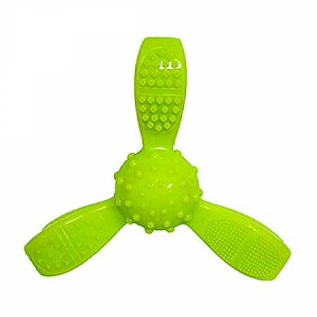 Jucării - Jucarie pentru caini Pet Expert, elice, 13.5 x 15.5 x 4.7 cm, verde
