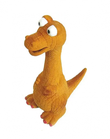 Câini - Jucarie pentru caini Tatrapet, dinozaur, 19.5 cm