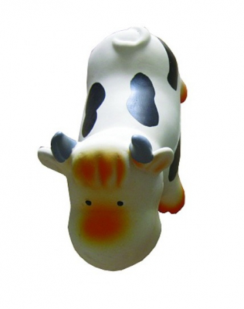 Jucării - Jucarie pentru caini Tatrapet, vaca, 19 cm