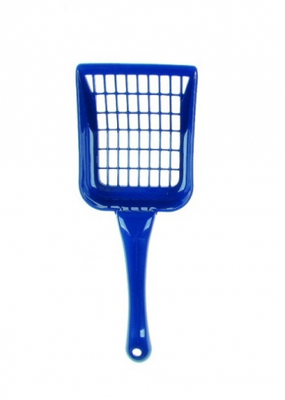 Pisici - Lopatica pentru litiera Tatrapet, 26 cm, albastru