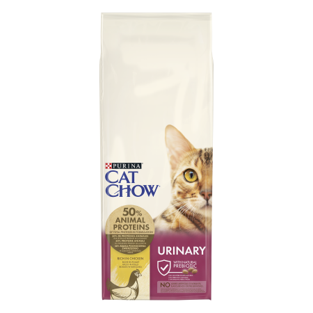 PURINA CAT CHOW Urinary Tract Health bogata in pui, hrana uscata pentru pisici, 15 kg [1]