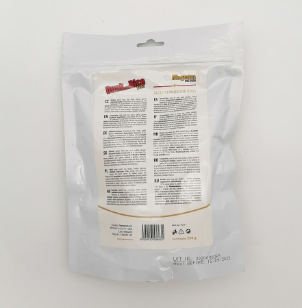 Recompense pentru caini Magnum, os cu rata si orez,  250g [1]