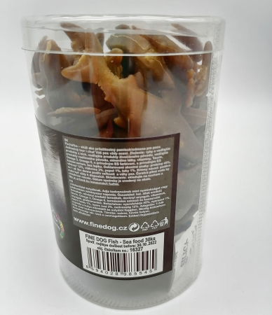 Recompense pentru caini Fine Dog, Peste, fara gluten, 30 bucati [1]