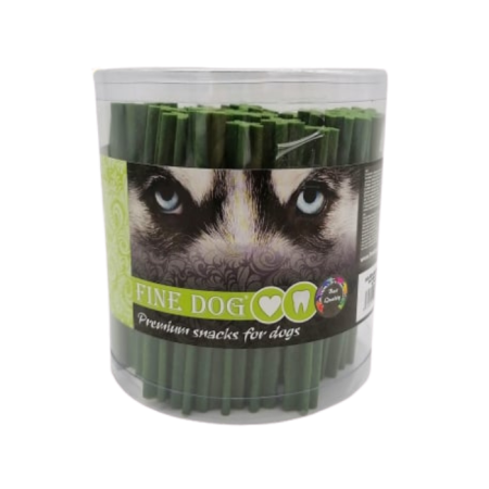 Recompense - Recompense pentru caini Fine Dog, Menta, 50 bucati, 12.5 cm