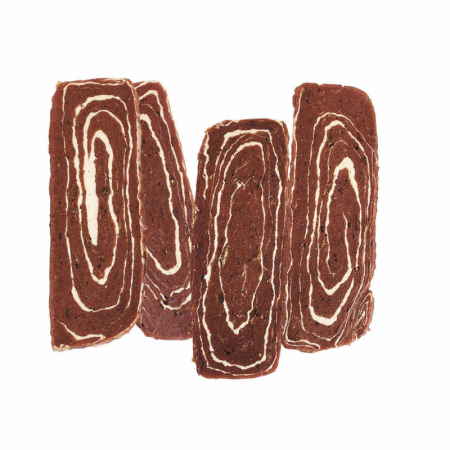 Recompense pentru caini Les Filous Marbled, File de rata, 1 Kg [1]