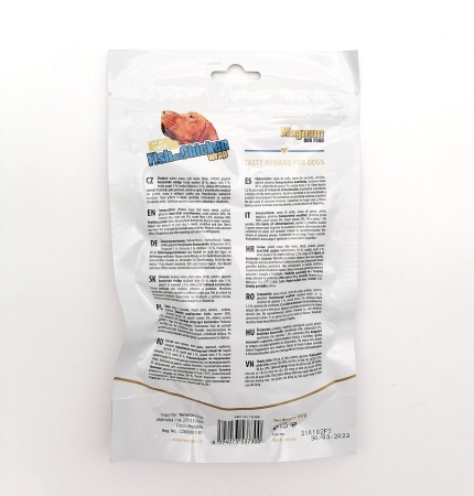 Recompense pentru caini Magnum, peste invelit cu pui, 80g [3]
