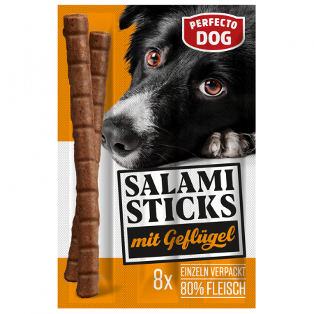 Recompense - Recompense pentru caini Perfecto Dog, Pui, 88g