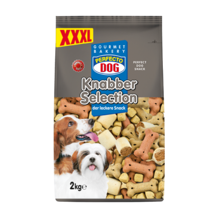 Recompense pentru caini Perfecto Dog, Mix biscuiti, 2Kg [0]