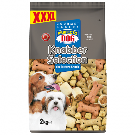 Câini - Recompense pentru caini Perfecto Dog, Mix biscuiti, 2Kg