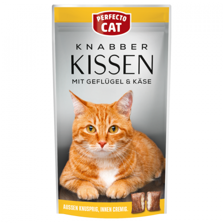 Recompense - Recompense pentru pisici Perfecto Cat, cu branza, 50g