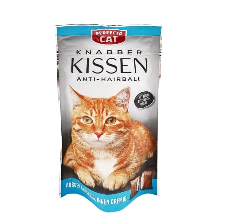 Recompense tip pernute pentru pisici Perfecto Cat, Anti- Hairball, 50 g, 2230PE [0]