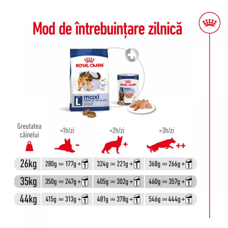 Royal Canin Maxi Adult, hrana uscata caini, 3kg [6]