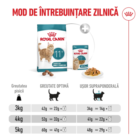 Royal Canin Ageing 11+ hrana uscata pentru pisici, 4kg [10]