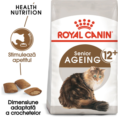Royal Canin Ageing 12 + hrana uscata pisica senior, 2 kg [0]