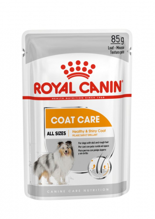 Hrana umeda pentru caini Royal Canin Coat Care Adult, 12 x 85g [1]