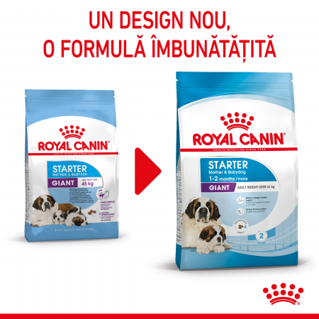 Royal Canin Giant Starter Mother & Babydog, mama si puiul, hrana uscata caine, 15 kg [2]