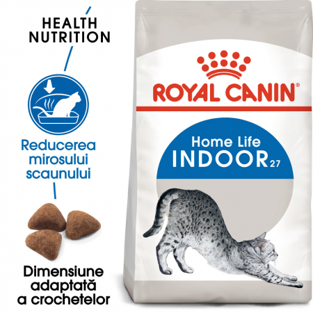 Hrană uscată - Royal Canin Indoor Adult hrana uscata pisica de interior, 10 kg