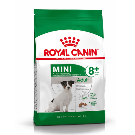 Royal Canin Mini Adult 8+ hrana uscata caine senior, 8 kg [10]