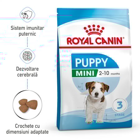 Câini - Royal Canin Mini Puppy hrana uscata caine junior, 800g