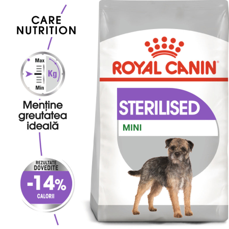 Royal Canin Mini Sterilised Adult hrana uscata caine sterilizat, 3 kg [1]