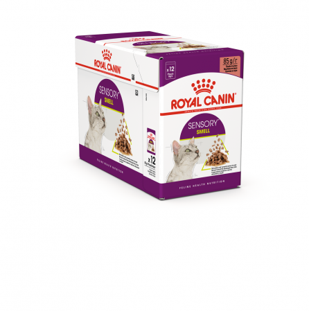 Royal Canin Sensory Smell, hrana umeda pisici, stimularea mirosului (in sos), 12 x 85 g [2]