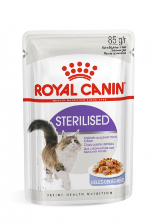 Royal Canin Sterilised Adult hrana umeda pisica sterilizata (in aspic), 12 x 85 g [1]