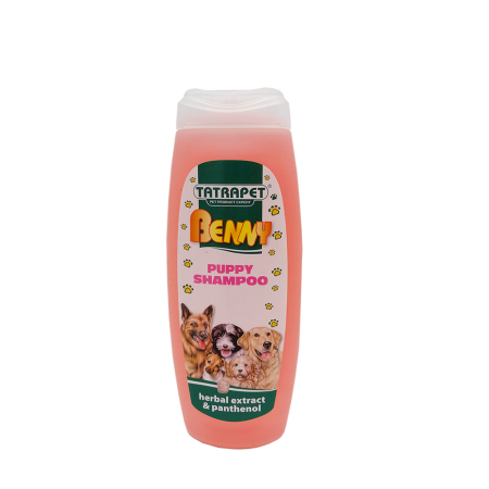 Câini - Sampon pentru caini Tatrapet Benny, Junior, Extract de ierburi si Panthenol, 200 ml