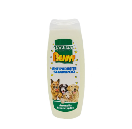 Șampoane și produse cosmetice - Sampon pentru caini Tatrapet Benny, antiparazitar, 200 ml