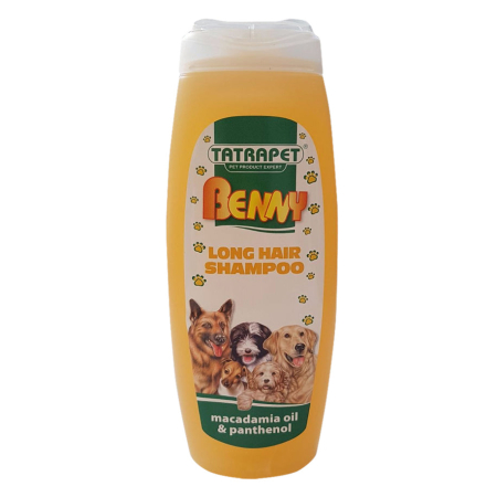 Șampoane și produse cosmetice - Sampon pentru caini Tatrapet Benny, pentru par lung, 200