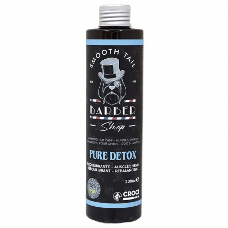 Șampoane și produse cosmetice - Sampon pentru caini Croci Barbershop Pure Detox, 200 ml