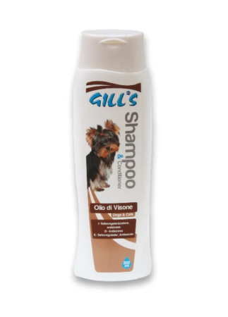 Câini - Sampon si balsam cu ulei de nurca pentru caini si pisici Croci Gill's, 200 ml