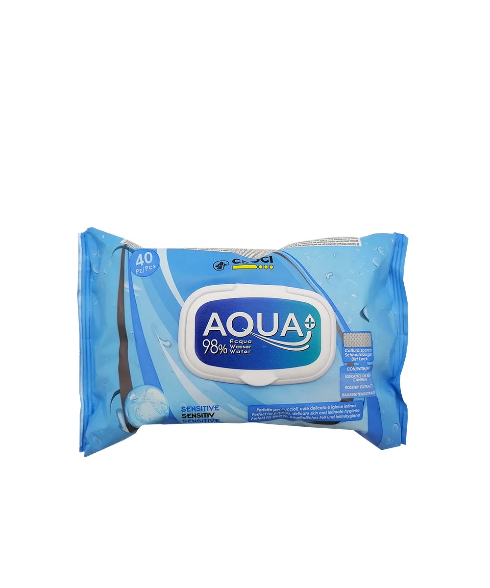 Servetele umede pentru caini si pisici Croci, Sensitive, 40 bucati [1]