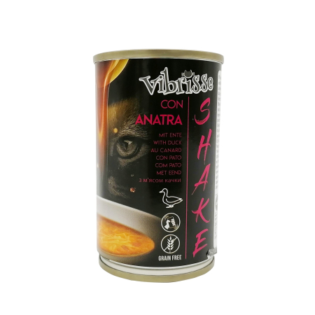 Hrană umedă - Hrana umeda pentru pisici Croci Vibrisse Shake, Rata, 135g