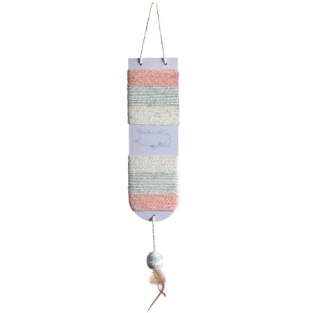 Pisici - Sisal pentru pisici Bobby Time, 73 x 12.5 cm, Roz
