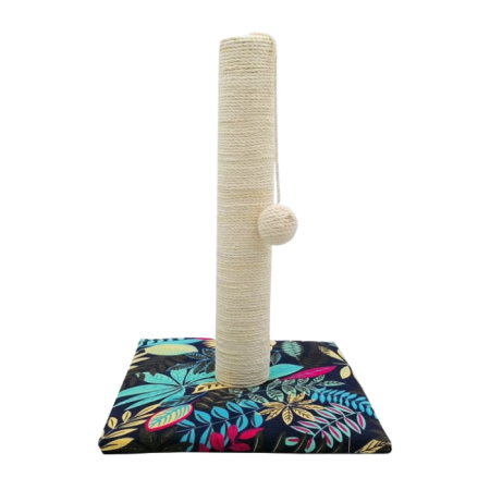 Centre de joacă, sisaluri - Ansamblu de joaca pentru pisici Croci, 30 x 30 x 42, model cu frunze