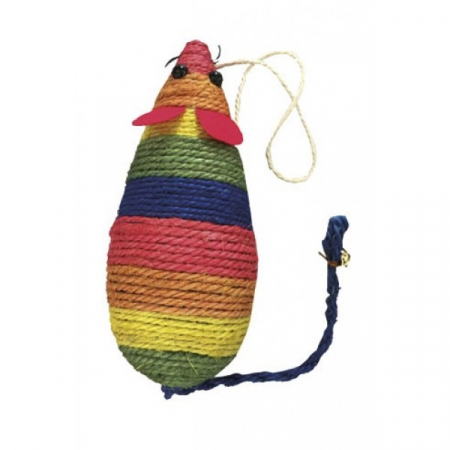 Pisici - Sisal pentru pisici Tatrapet, soarece, 24 cm