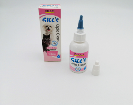Solutie pentru curatarea ochilor pentru caini si pisici Croci Gill's, 50 ml [1]