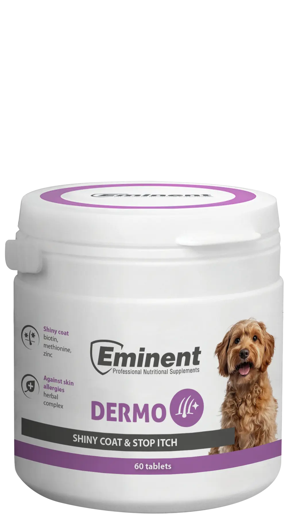 Suplimente - Supliment nutritiv pentru caini Eminent Dermo, 60 de tablete