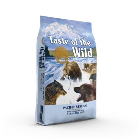 Hrană uscată - Hrana uscata pentru caini Taste Of The Wild Pacific Stream, Somon, fara cereale, 12.2kg