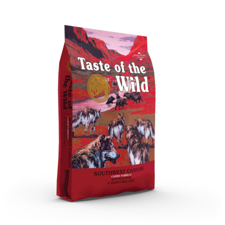 Hrană uscată - Hrana uscata pentru caini Taste Of The Wild Southwest Canyon, Mistret, fara cereale,12.2kg