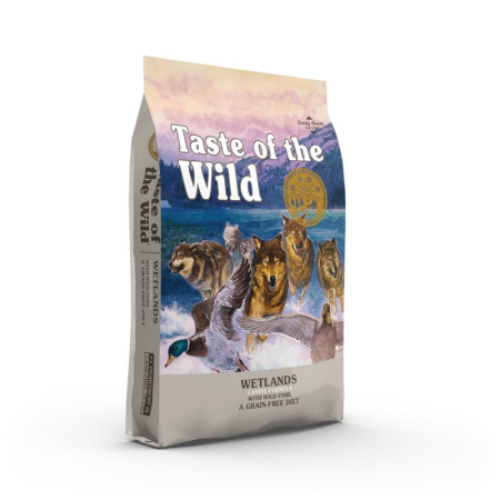Hrană uscată - Hrana uscata pentru caini Taste Of The Wild Wetlands, Rata, fara cereale,12.2kg