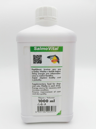 Ulei de somon Eminent Salmovital, Vitamina E, 1000 ml [2]