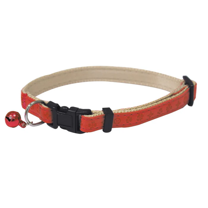 Zgărzi, lese, hamuri - Zgarda pentru pisici Croci Mylord, Rosu