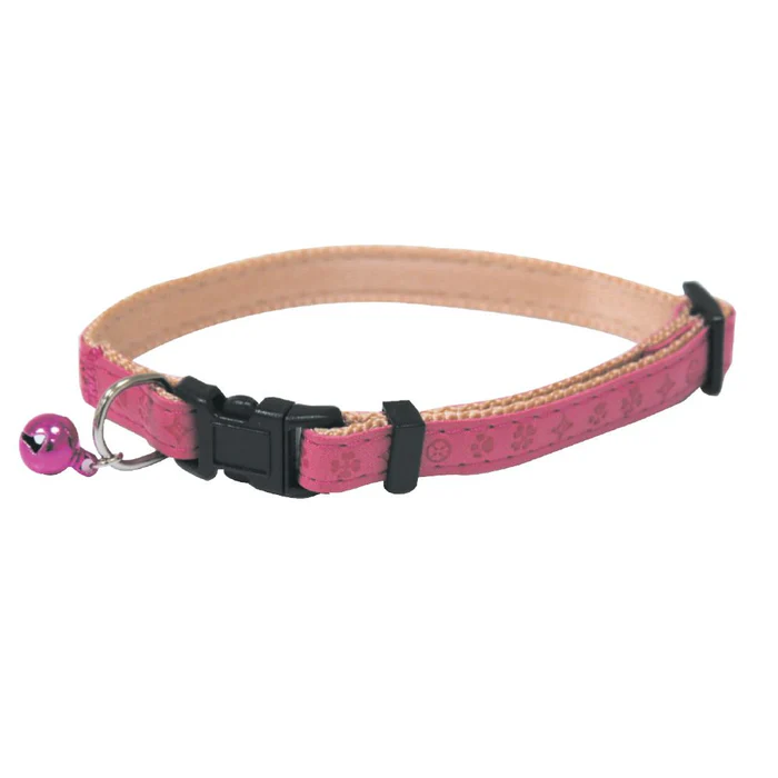 Zgărzi, lese, hamuri - Zgarda pentru pisici Croci Mylord, Roz