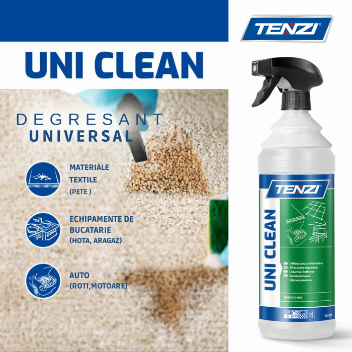 Degresant universal Uni Clean, 1 Litru, Tenzi [3]