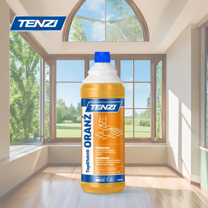 Detergent pardoseli, portocala, 1 litru, TopEfekt Oranz, Tenzi [5]